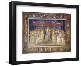 Maestà, 1315-1321-Simone Di Martini-Framed Giclee Print