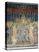 Maestà, 1317-Lippo Memmi-Stretched Canvas