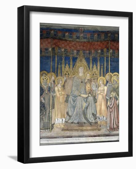 Maestà, 1317-Lippo Memmi-Framed Giclee Print