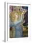 Maesta: Angel Offering Flowers to the Virgin, 1315-Simone Martini-Framed Giclee Print