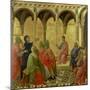 Maesta: Christ Among the Doctors, 1308-11-Duccio di Buoninsegna-Mounted Giclee Print
