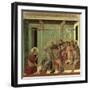 Maesta: Christ Washing the Disciples' Feet, c.1308-11-Duccio di Buoninsegna-Framed Giclee Print