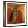 Maesta: Descent from the Cross, 1308-11-Duccio di Buoninsegna-Framed Giclee Print