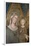 Maesta, Detail of the Madonna and Child, 1315-Simone Martini-Framed Giclee Print