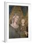 Maesta, Detail of the Madonna and Child, 1315-Simone Martini-Framed Giclee Print