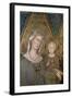 Maesta, Detail of the Madonna and Child, 1315-Simone Martini-Framed Giclee Print