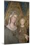 Maesta, Detail of the Madonna and Child, 1315-Simone Martini-Mounted Giclee Print