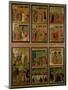 Maesta: Eleven Scenes from the Passion, 1308-11-Duccio Di buoninsegna-Mounted Giclee Print