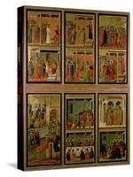 Maesta: Eleven Scenes from the Passion, 1308-11-Duccio Di buoninsegna-Stretched Canvas