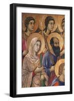 Maesta' of Duccio Altarpiece in Cathedral of Siena-Duccio Di buoninsegna-Framed Giclee Print