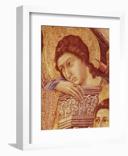 Maesta' of Duccio Altarpiece in Cathedral of Siena-Duccio Di buoninsegna-Framed Giclee Print