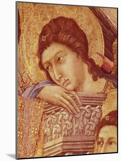 Maesta' of Duccio Altarpiece in Cathedral of Siena-Duccio Di buoninsegna-Mounted Giclee Print