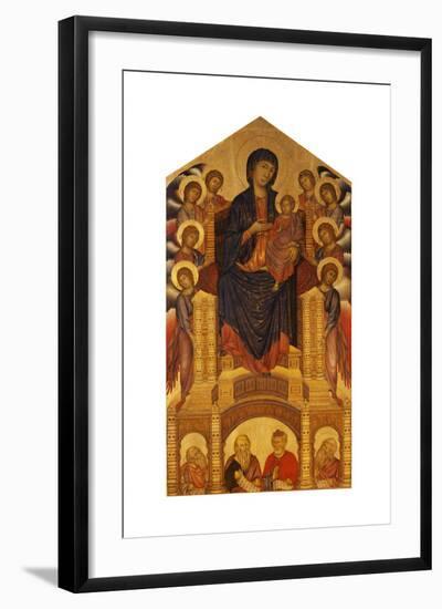 Maesta of Santa Trinita, C. 1280-Giovanni Cimabue-Framed Giclee Print