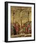 Maestà - Passion: Crucifixion', 1308-1311-Duccio Di buoninsegna-Framed Giclee Print