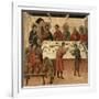 Maestà - Public Life of Christ: the Wedding Feast of Cana, 1308-1311-Duccio Di buoninsegna-Framed Giclee Print