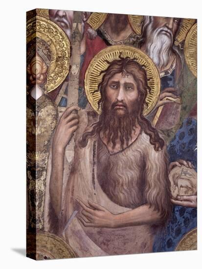 Maesta: St. John the Baptist, 1315-Simone Martini-Stretched Canvas