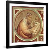 Maesta: St. Mark with the Lion, Detail from the Frame, 1315 (Detail)-Simone Martini-Framed Giclee Print