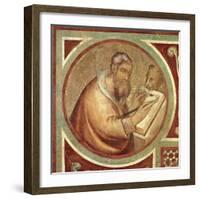 Maesta: St. Mark with the Lion, Detail from the Frame, 1315 (Detail)-Simone Martini-Framed Giclee Print