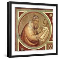 Maesta: St. Mark with the Lion, Detail from the Frame, 1315 (Detail)-Simone Martini-Framed Giclee Print