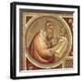 Maesta: St. Mark with the Lion, Detail from the Frame, 1315 (Detail)-Simone Martini-Framed Giclee Print