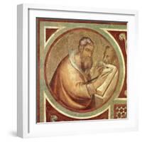 Maesta: St. Mark with the Lion, Detail from the Frame, 1315 (Detail)-Simone Martini-Framed Giclee Print