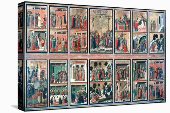 'Maesta', (Stories of the Passion), 1308-1311. Artist: Duccio di Buoninsegna-Duccio Di buoninsegna-Stretched Canvas