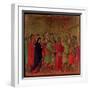 Maesta: the Road to Calvary, 1308-11-Duccio di Buoninsegna-Framed Premium Giclee Print