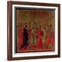 Maesta: the Road to Calvary, 1308-11-Duccio di Buoninsegna-Framed Giclee Print