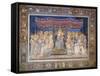 Maestà-Simone Martini-Framed Stretched Canvas