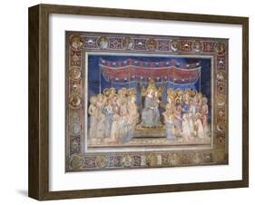 Maestà-Simone Martini-Framed Giclee Print