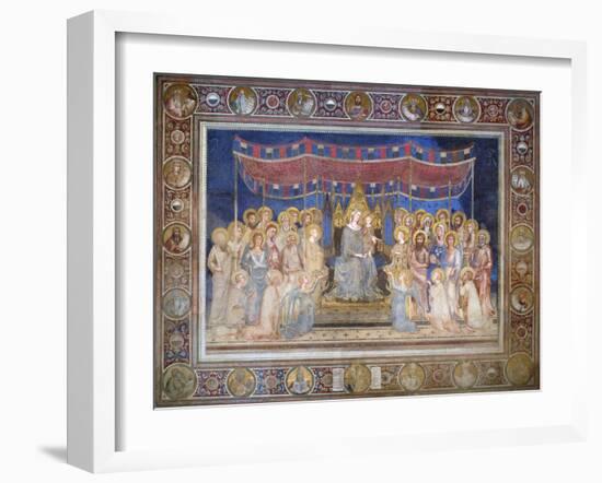 Maestà-Simone Martini-Framed Giclee Print