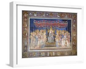 Maestà-Simone Martini-Framed Giclee Print