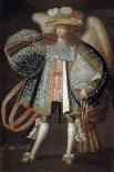 Archangel with Musket, Early 18th Century-Maestro de Calamarca-Framed Stretched Canvas