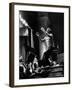 Maestro Leonard Bernstein Conducting NY Philharmonic During Rehearsal for Concert in Carnegie Hall-Alfred Eisenstaedt-Framed Premium Photographic Print