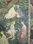 Haymaking in the Month of June, Detail (Fresco)-Maestro Venceslao-Giclee Print