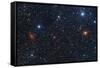 Maffei I And II Galaxies-Davide De Martin-Framed Stretched Canvas