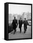 Mafia Boss Frank Costello with Attorney George Wolf and Unident-Alfred Eisenstaedt-Framed Stretched Canvas
