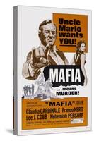 Mafia, from Left, Lee J. Cobb, Claudia Cardinale, 1968-null-Stretched Canvas