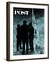 "Mafia in Boston," Saturday Evening Post Cover, November 18, 1967-David Attie-Framed Giclee Print