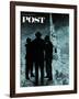 "Mafia in Boston," Saturday Evening Post Cover, November 18, 1967-David Attie-Framed Giclee Print