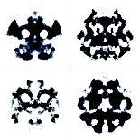 An Image Of The Rorschach Test Ink Blots-magann-Art Print