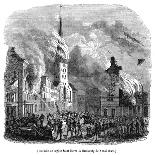 Hamburg Fire 1842-Magasin Pittoresque-Mounted Art Print