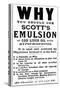 Magazine Advertisement for Scott's Emulsion of Cod Liver Oil, 1890-null-Stretched Canvas