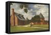 Magazine and Guardhouse, Williamsburg, Virginia-null-Framed Stretched Canvas