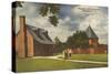 Magazine and Guardhouse, Williamsburg, Virginia-null-Stretched Canvas