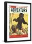 Magazine Cover, Adventure-null-Framed Art Print