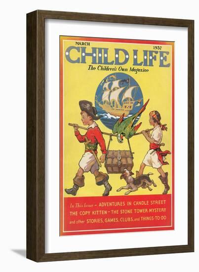 Magazine Cover, Child Life-null-Framed Giclee Print