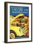 Magazine Cover Practical Car Care & Maintenance-null-Framed Art Print
