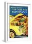 Magazine Cover Practical Car Care & Maintenance-null-Framed Art Print