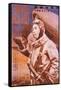 Magazine Cover Showing a Japanese Kamikaze Pilot, 1944-5-null-Framed Stretched Canvas